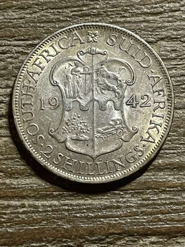 1942 *** 2 Shilling *** a/unc