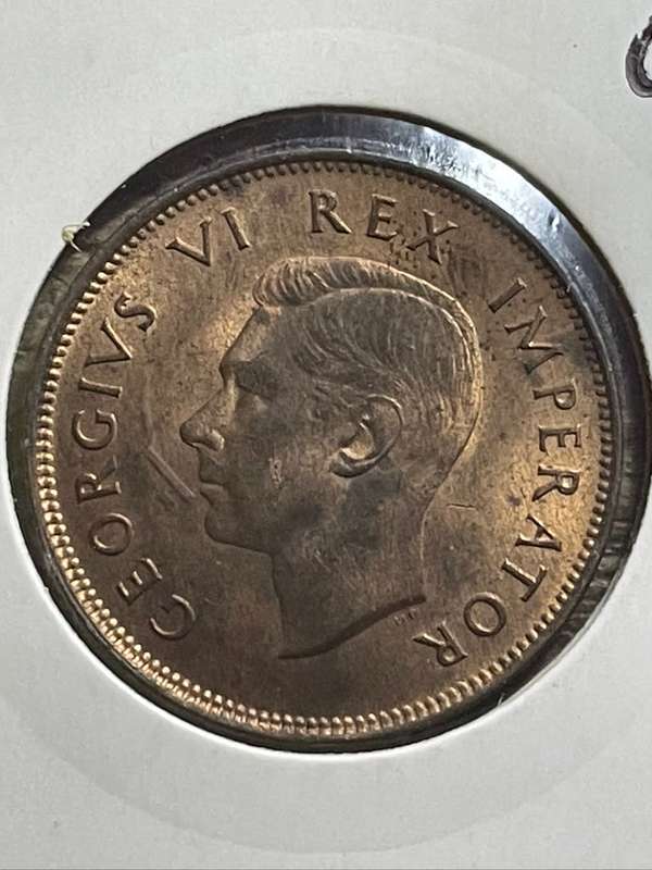 1946 *** 1/2 Penny *** looks unc