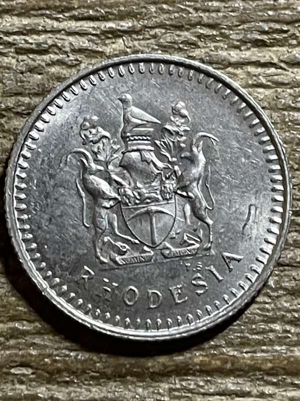 1976 *** rhodesia 5c *** old series
