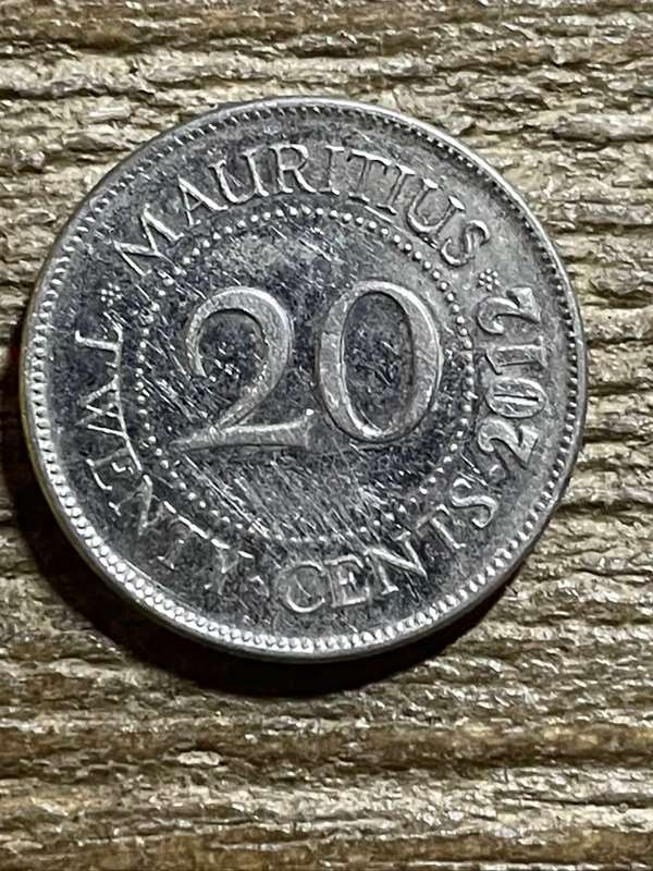 2012 *** Mauritius 20c *** au condition