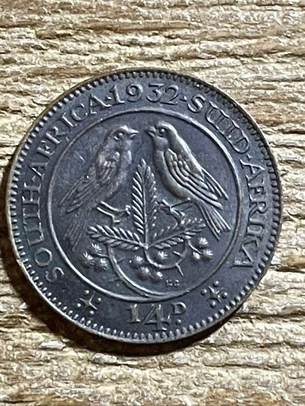 1932 *** 1/4P *** top unc, dealer stock