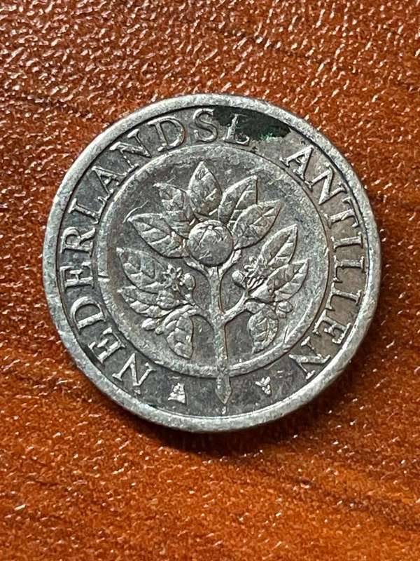 2003 *** netherlands Antillen 5c *** Beaut aluminium coin