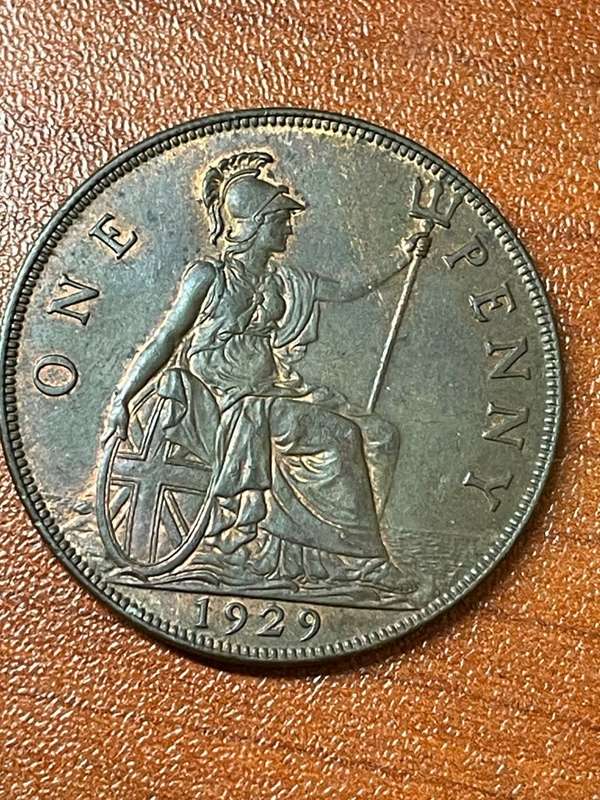 1929 *** British Penny *** stunning condition