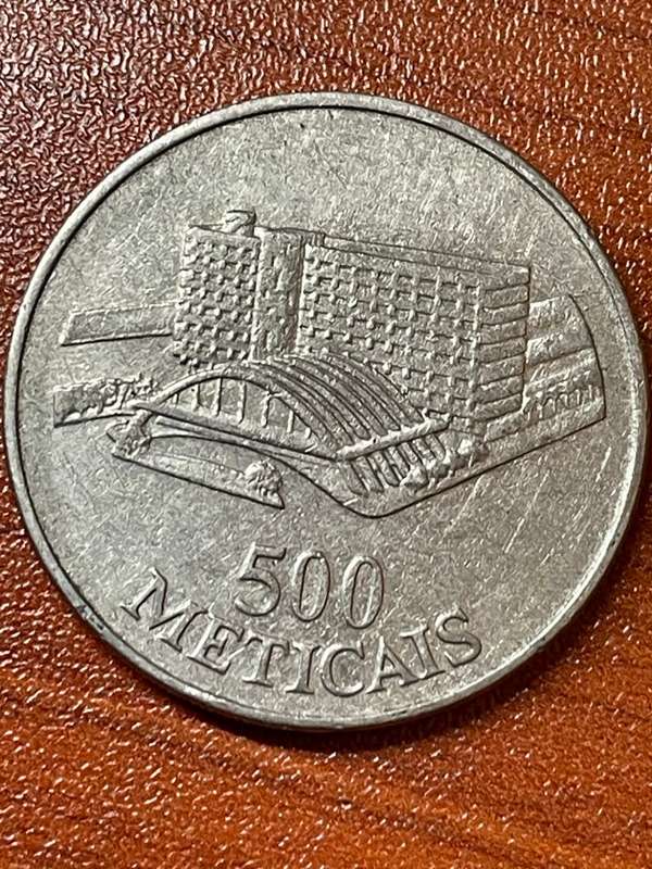 1994 *** Mocambique 500 meticais *** vf