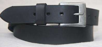 Men's Cowhide Leather Belt. Handmade in South Africa - choose from Black, Brown or Tan leather