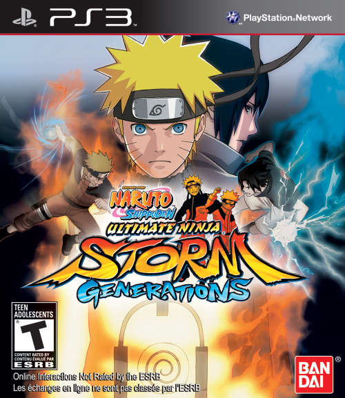 NARUTO SHIPPUDEN: ULTIMATE NINJA STORM GENERATIONS PS3 GAME - IN STOCK