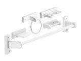 WILDBERRY 5 PIECE BATHROOM ACCESSORY SET (WHITE) - IN STOCK