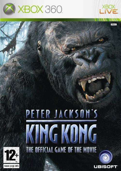 PETER JACKSON'S KING KONG: THE OFFICIAL GAME OF THE MOVIE XBOX 360 GAME