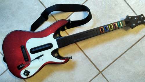GUITAR HERO 5 GUITAR FOR XBOX 360 CONSOLES