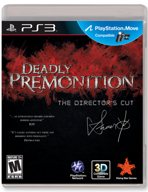 DEADLY PREMONITION - DIRECTORS CUT PS3 GAME