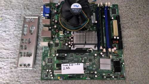INTEL MOTHERBOARD+PENTIUM DUAL CORE 1.86GHZ CPU+2GB MEMORY BUNDLE