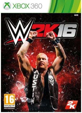 W2K16 XBOX 360 GAME-LIKE NEW!
