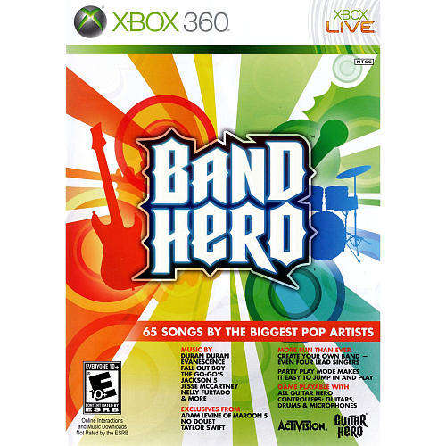 BAND HERO XBOX 360 GAME