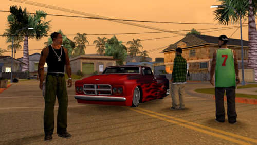 GRAND THEFT AUTO/GTA SAN ANDREAS PS3 GAME