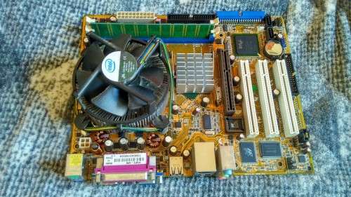ASUS P5PE-VM MOTHERBOARD+INTEL CORE2DUO S775 1.8GHZ CPU+512MB MEMORY BUNDLE