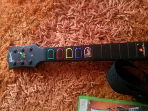 GUITAR HERO III GUITAR + GAME BUNDLE FOR XBOX 360 CONSOLES