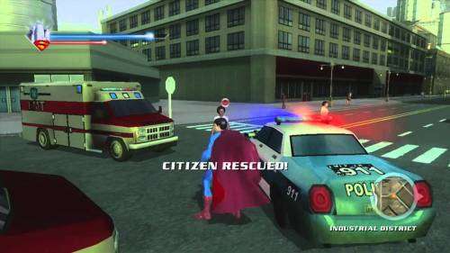 SUPERMAN RETURNS XBOX 360 GAME