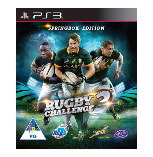 RUGBY CHALLENGE 3 SPRINGBOK EDITION PS3 GAME