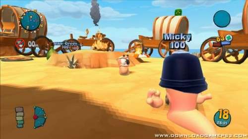 WORMS COLLECTION PS3 GAME