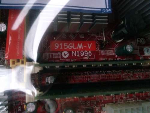 MSI MOTHERBOARD + GENUINE INTEL CELERON D 2.8GHZ CPU+ 1 GB MEMORY BUNDLE