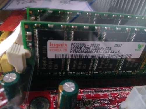 MSI MOTHERBOARD + GENUINE INTEL CELERON D 2.8GHZ CPU+ 1 GB MEMORY BUNDLE