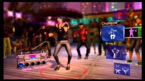 KINECT SENSOR+KINECT DISNEYLAND ADVENTURES+DANCE CENTRAL GAMES BUNDLE