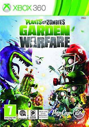 PLANTS VS ZOMBIES GARDEN WARFARE XBOX 360 GAME