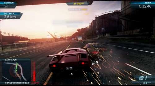 NEED FOR SPEED: MOST WANTED XBOX 360 GAME - KINECT COMPATIBLE!