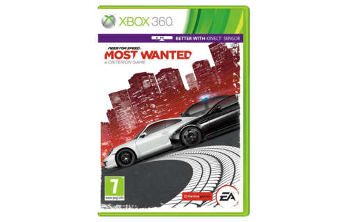 NEED FOR SPEED: MOST WANTED XBOX 360 GAME - KINECT COMPATIBLE!