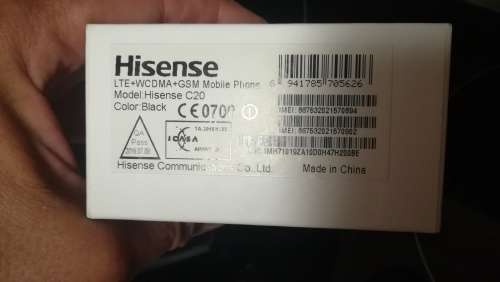 HISENSE INFINITY KO DUAL SIM - CRACKED DIGITIZER