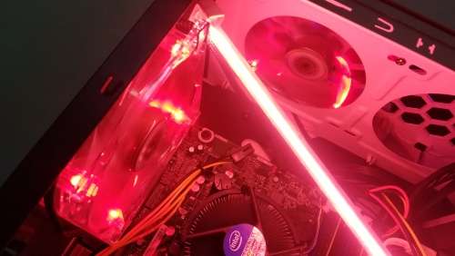 ARMAGEDDON T2Z MICROTRON TOWER CASE WITH FANS & DVD WRITER