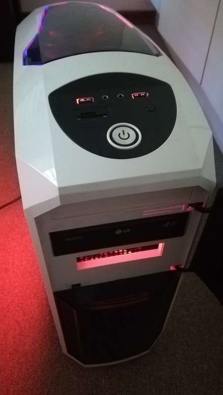 ARMAGEDDON T2Z MICROTRON TOWER CASE WITH FANS & DVD WRITER