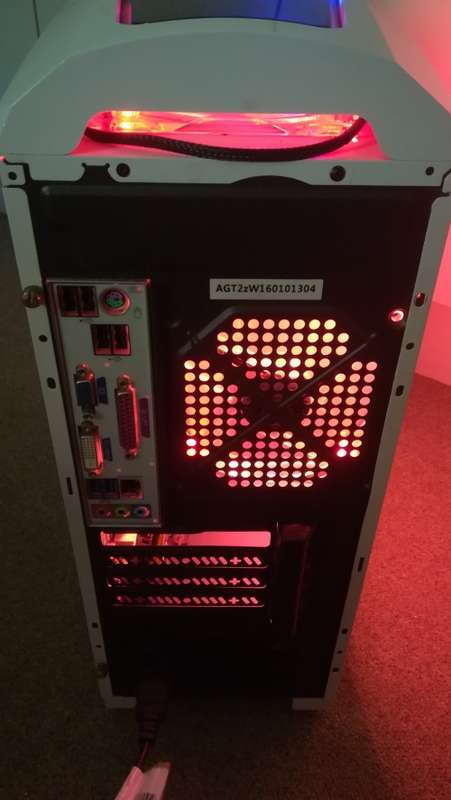 ARMAGEDDON T2Z MICROTRON TOWER CASE WITH FANS & DVD WRITER