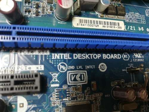 INTEL DP67BA MOTHERBOARD + GENUINE INTEL I7 2600 3.4GHZ CPU+ 2GB MEMORY BUNDLE