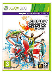 SUMMER STARS 2012 XBOX 360 GAME - KINECT COMPATIBLE