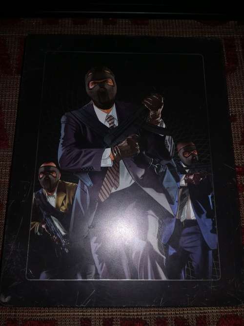 GRAND THEFT AUTO V/GTA V STEELBOOK LIMITED EDITION PS3 GAME