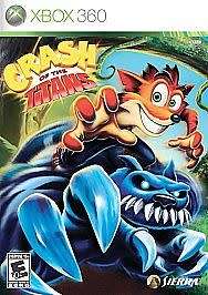 CRASH OF THE TITANS XBOX 360 GAME