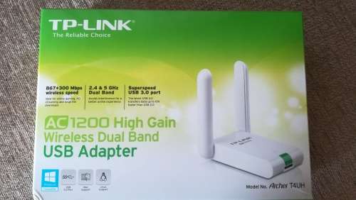 TP-LINK T4UH ARCHER AC1200 HIGH GAIN WIRELESS DUAL BAND USB ADPATER