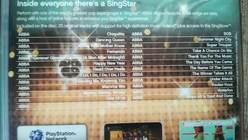 4X PS3 SINGSTAR GAMES BUNDLE