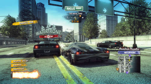 BURNOUT PARADISE XBOX 360 GAME