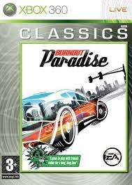 BURNOUT PARADISE XBOX 360 GAME