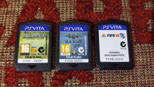 3X PS VITA GAMES - SOLD AS A BUNDLE