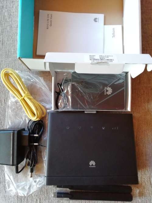 HUAWEI B315 LTE/4G WIRELESS ROUTER WITH BATTERY BACKUP-DEMO MODEL/LIKE NEW!