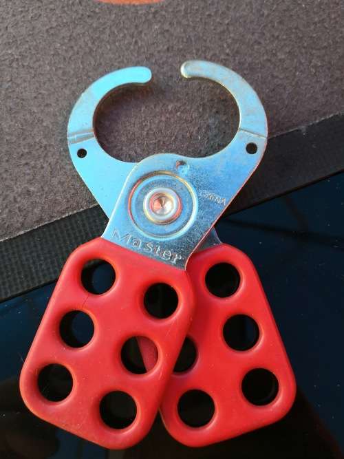 Master Lock Safety Lockout Hasp (25MM) SOLD AS A LOT-11 pieces