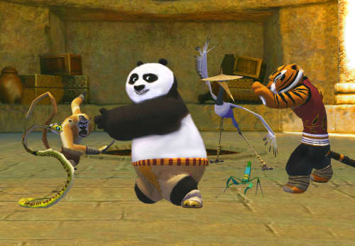 KUNG FU PANDA  XBOX 360 GAME