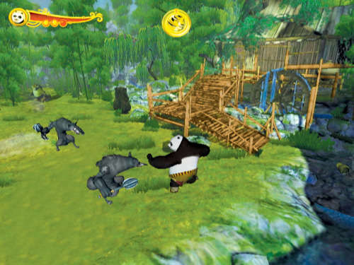 KUNG FU PANDA  XBOX 360 GAME