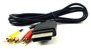 GENUINE MICROSOFT XBOX 360 SLIM AV CABLE