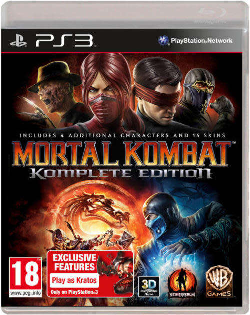 Mortal Kombat Komplete Edition ps3 game
