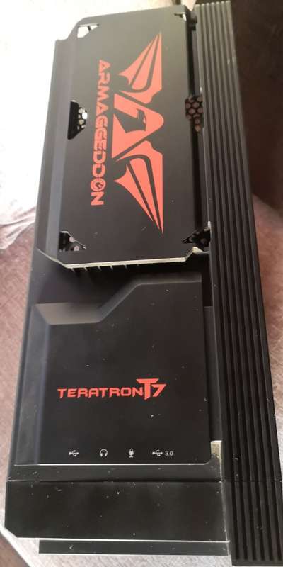 ARMAGEDDON TERATRON T7 GAMING CASE WITH FAN CONTROLLER & LED FANS
