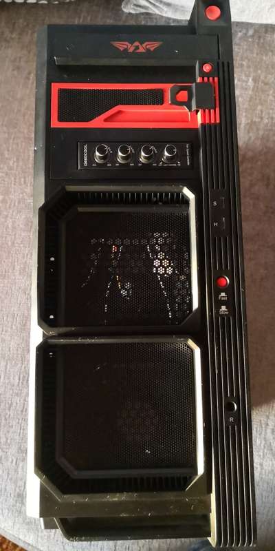 ARMAGEDDON TERATRON T7 GAMING CASE WITH FAN CONTROLLER & LED FANS